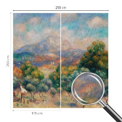 Papel de parede autocolante para sala Paisagem montanhosa