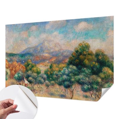 Papel de parede autocolante para sala Paisagem montanhosa
