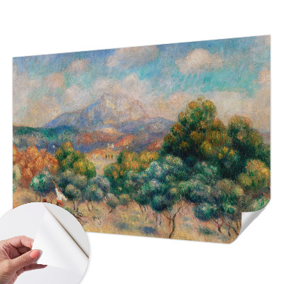 Papel de parede autocolante para sala Paisagem montanhosa