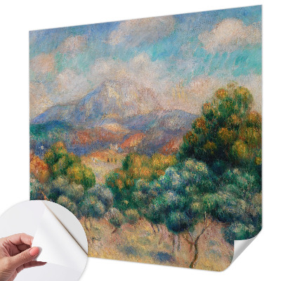 Papel de parede autocolante para sala Paisagem montanhosa