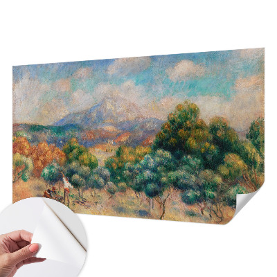 Papel de parede autocolante para sala Paisagem montanhosa