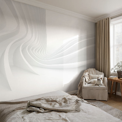 Papel de parede 3D Linhas fluidas