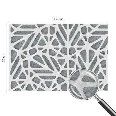 Papel de parede autocolante para quarto Rede geométrica