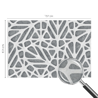 Papel de parede autocolante para quarto Rede geométrica
