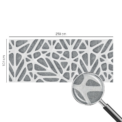 Papel de parede autocolante para quarto Rede geométrica
