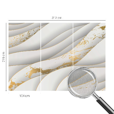 Papel de parede 3D Padrões dinâmicos