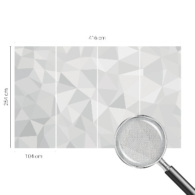 Autocolante de parede fotográfico Mosaico triangular