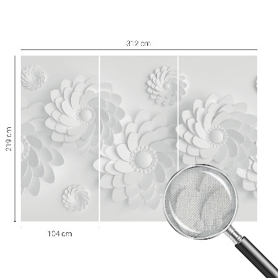Papel de parede infantil Elegância floral