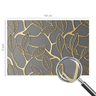 Papel de parede autocolante para quarto Folhas elegantes