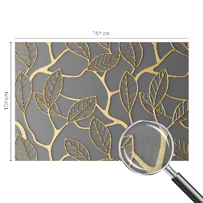 Papel de parede autocolante para quarto Folhas elegantes