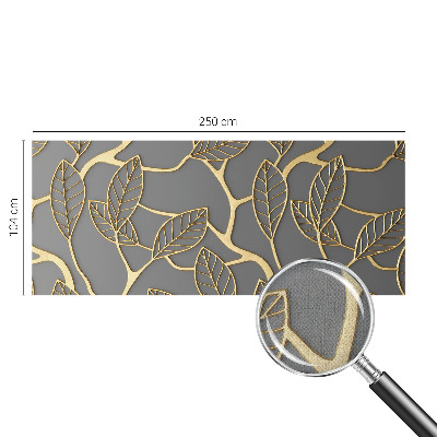 Papel de parede autocolante para quarto Folhas elegantes