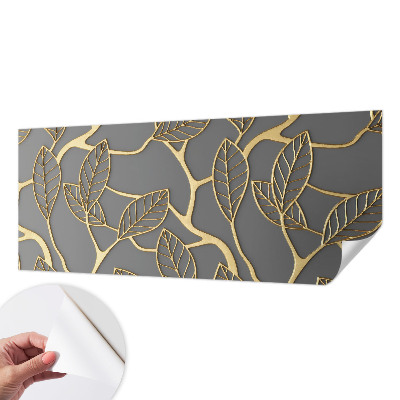 Papel de parede autocolante para quarto Folhas elegantes