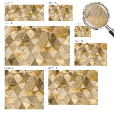 Autocolante de parede fotográfico Padrões triangulares