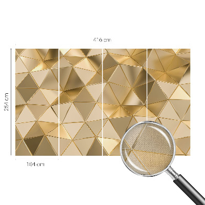 Autocolante de parede fotográfico Padrões triangulares