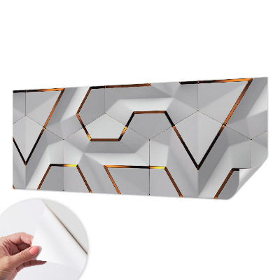 Papel de parede autocolante Padrões tridimensionais