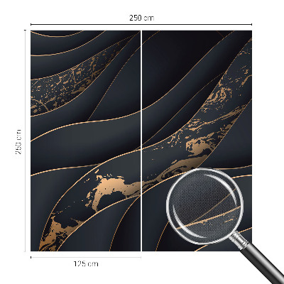 Papel de parede 3D Ondas elegantes