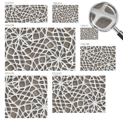 Papel de parede para criança Rede geométrica
