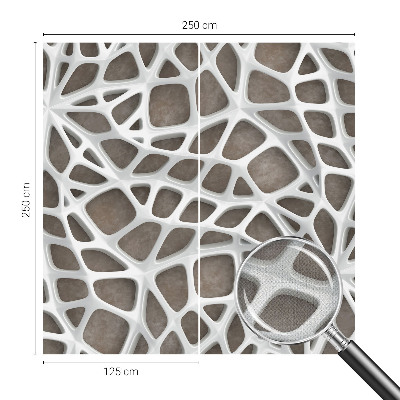 Papel de parede para criança Rede geométrica