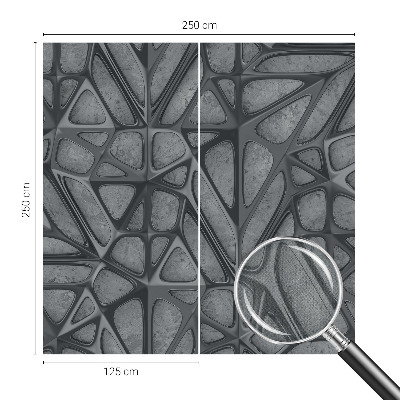 Papel de parede autocolante para quarto Padrões geométricos