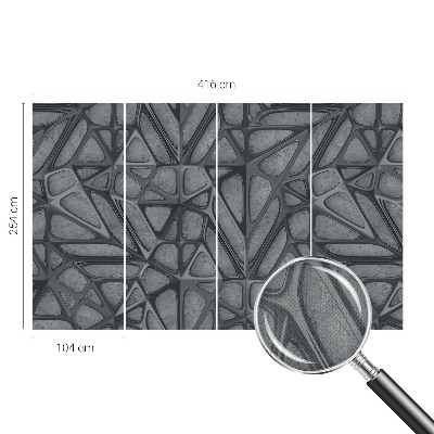 Papel de parede autocolante para quarto Padrões geométricos