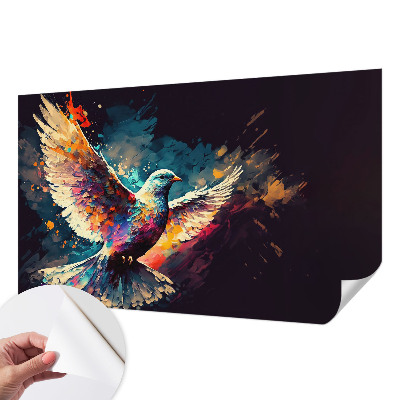 Papel de parede autocolante Pássaro colorido