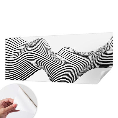 Papel de parede autocolante para sala Abstração dinâmica