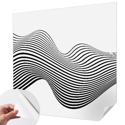 Papel de parede autocolante para sala Abstração dinâmica