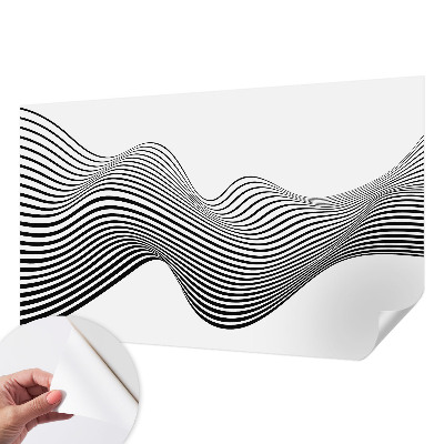 Papel de parede autocolante para sala Abstração dinâmica