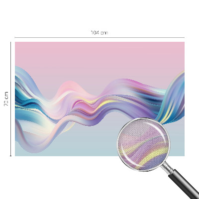 Papel de parede infantil Ondas coloridas
