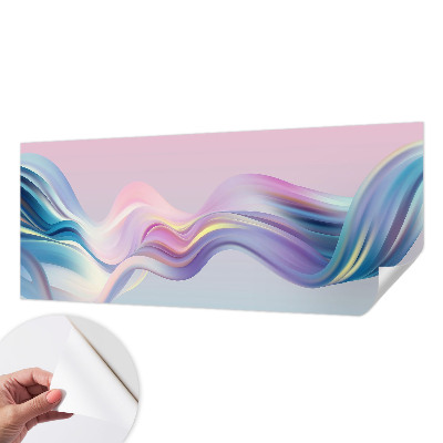 Papel de parede infantil Ondas coloridas