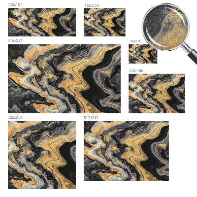 Autocolante de parede fotográfico Caleidoscópio de linhas