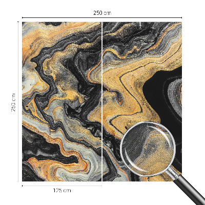 Autocolante de parede fotográfico Caleidoscópio de linhas