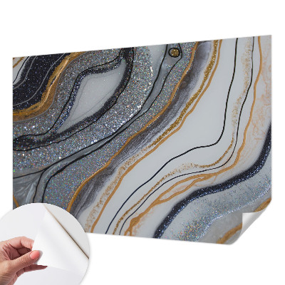 Papel de parede 3D Ondas de pedra