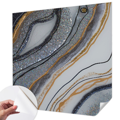 Papel de parede 3D Ondas de pedra