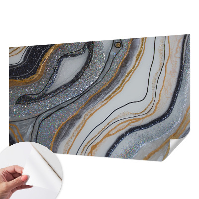 Papel de parede 3D Ondas de pedra