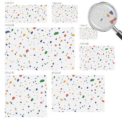 Papel de parede autocolante para quarto Peças do arco-íris