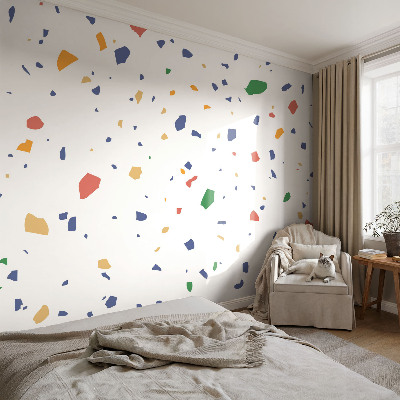 Papel de parede autocolante para quarto Peças do arco-íris