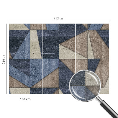 Papel de parede infantil Padrões geométricos