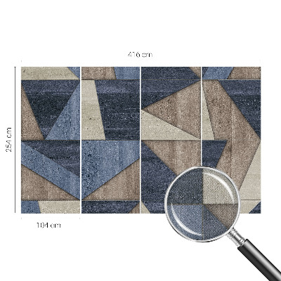 Papel de parede infantil Padrões geométricos