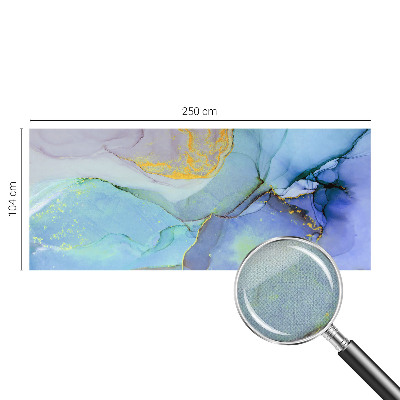 Papel de parede para criança Formas em aquarela