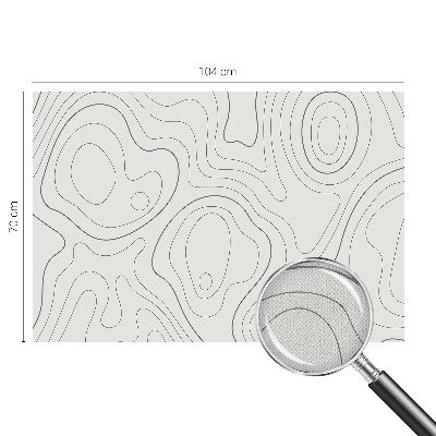 Papel de parede autocolante Linhas fluidas