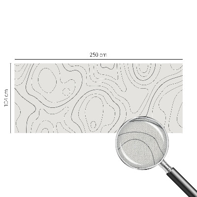 Papel de parede autocolante Linhas fluidas