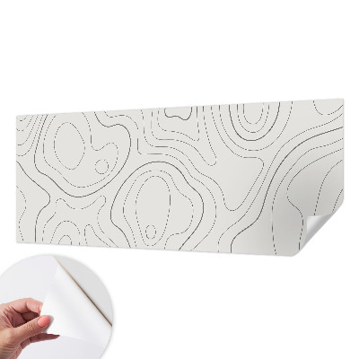 Papel de parede autocolante Linhas fluidas