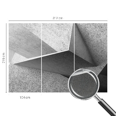 Papel de parede para criança Estruturas geométricas