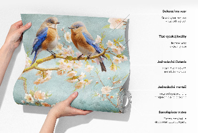 Autocolante de parede fotográfico Ondas verdes