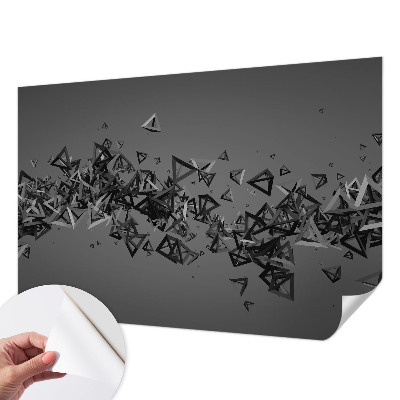 Papel de parede autocolante para quarto Abstrações geométricas