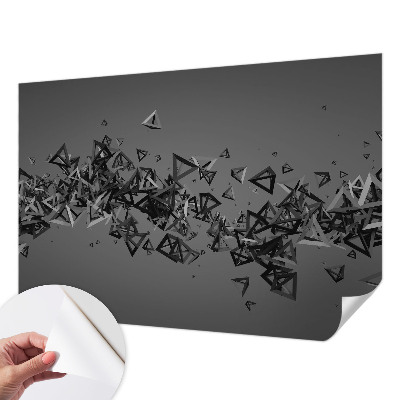 Papel de parede autocolante para quarto Abstrações geométricas