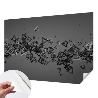 Papel de parede autocolante para quarto Abstrações geométricas