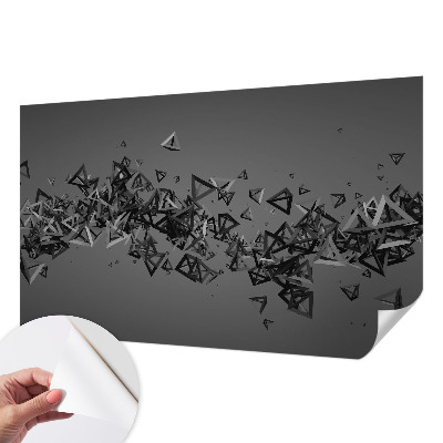 Papel de parede autocolante para quarto Abstrações geométricas