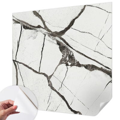 Papel de parede autocolante Rachaduras no mármore